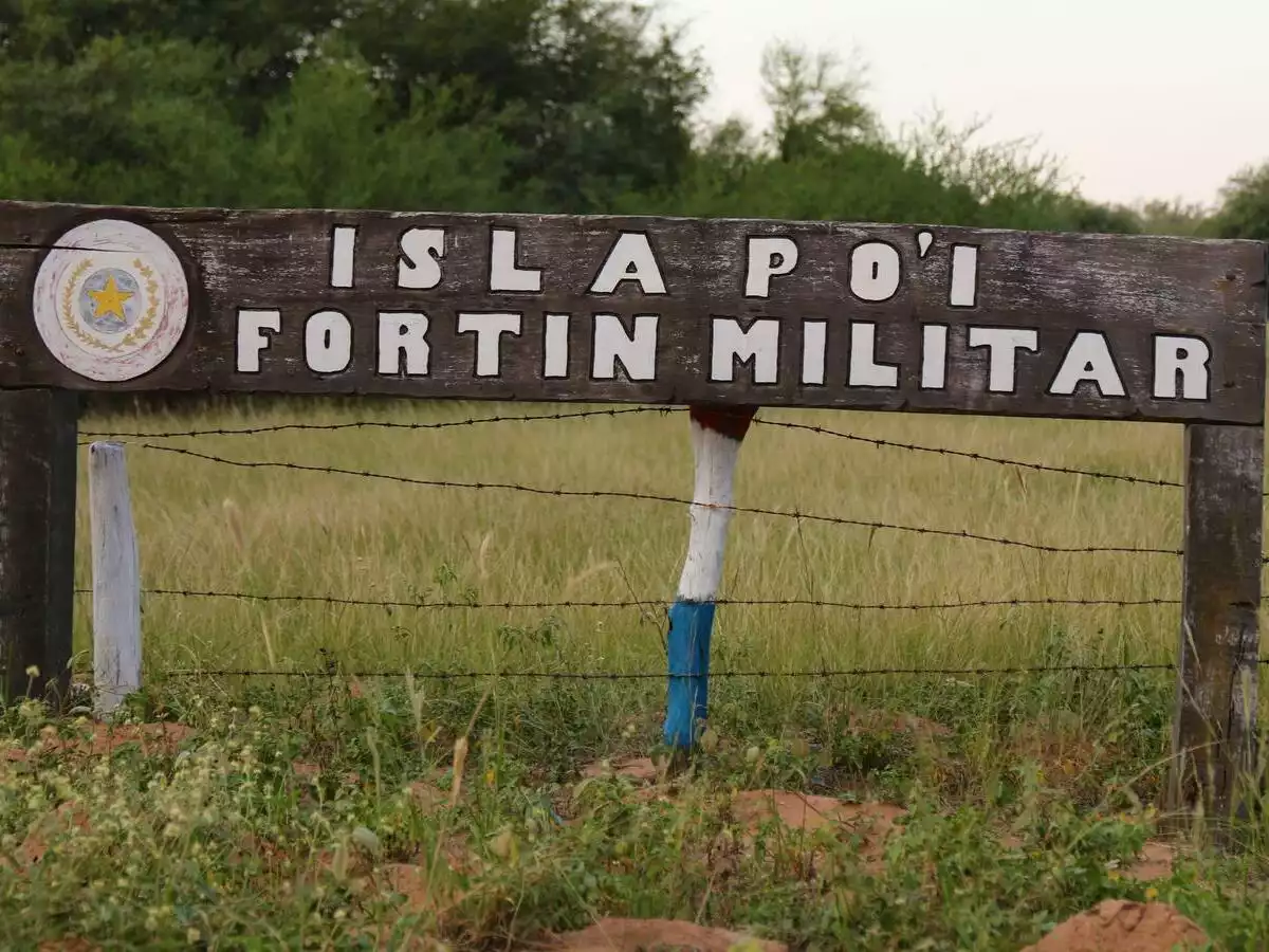 Ruta Chaco Boreal - Fortin Militar Isla Po'i